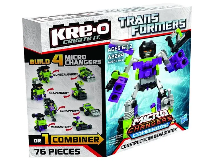 Constructicon Devastator | Transformers KRE-O Kreon Micro-Changers Combiners