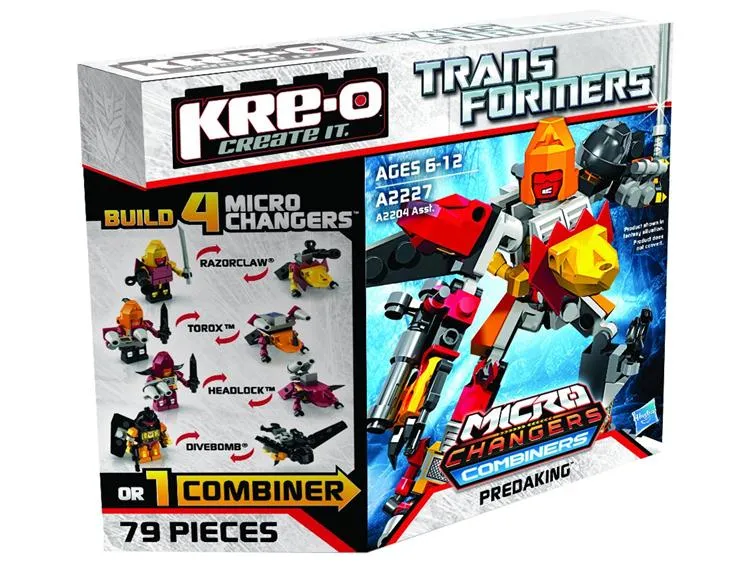 Predaking | Transformers KRE-O Kreon Micro-Changers Combiners