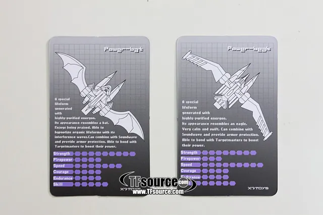 Powerbat and Powerbeak Set | X2 Toys | Upgrade Kit