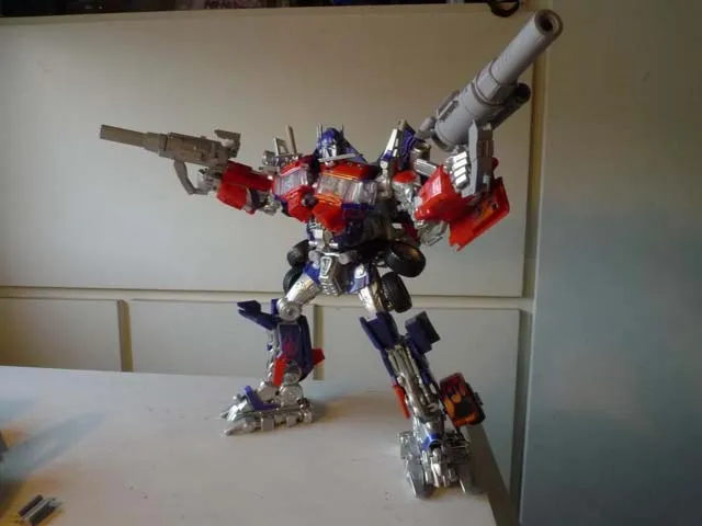 Buster Guns Metallic Dark Silver Version | Cubex | Upgrade Kit