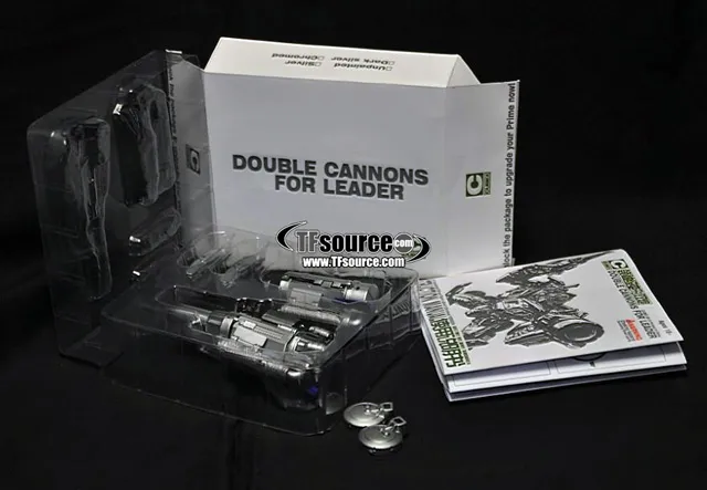 Buster Guns Chrome Version | Cubex | Upgrade Kit