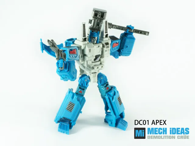 DC01 Apex and DC-02 Geminus Set of 2 | Mech Ideas