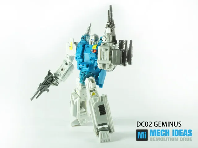 DC01 Apex and DC-02 Geminus Set of 2 | Mech Ideas