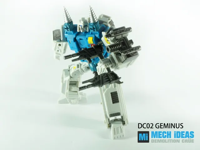 DC01 Apex and DC-02 Geminus Set of 2 | Mech Ideas