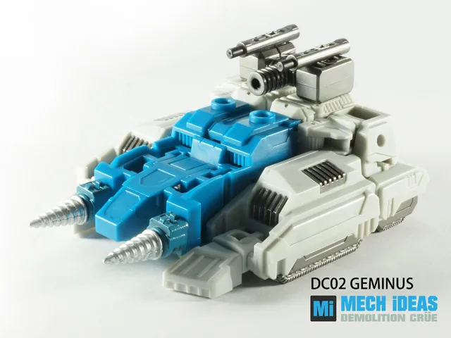 DC01 Apex and DC-02 Geminus Set of 2 | Mech Ideas