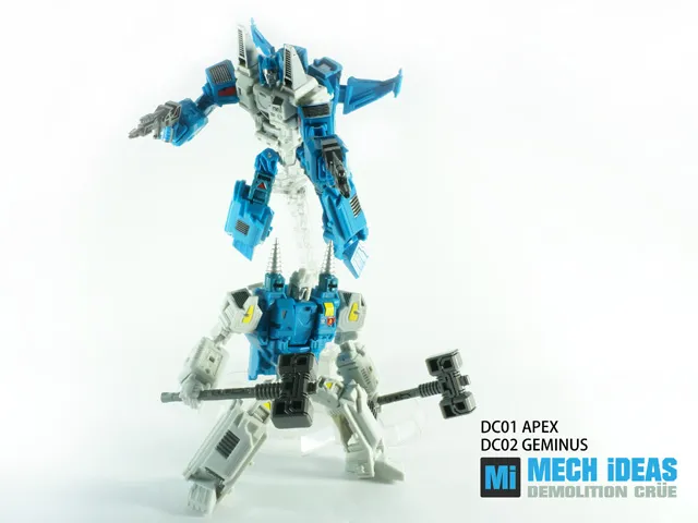 DC01 Apex and DC-02 Geminus Set of 2 | Mech Ideas