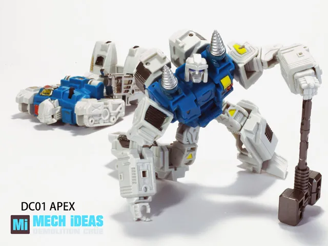 DC01 Apex and DC-02 Geminus Set of 2 | Mech Ideas