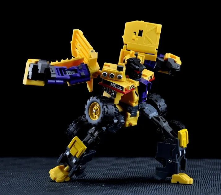 Yellow Giant Combiner Set of 5 | MakeToys | Mtcombiner