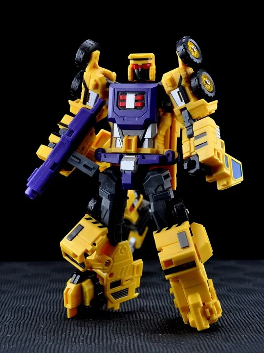 Yellow Giant Combiner Set of 5 | MakeToys | Mtcombiner