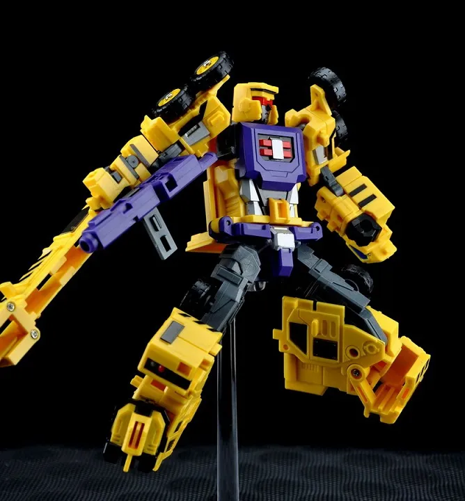Yellow Giant Combiner Set of 5 | MakeToys | Mtcombiner
