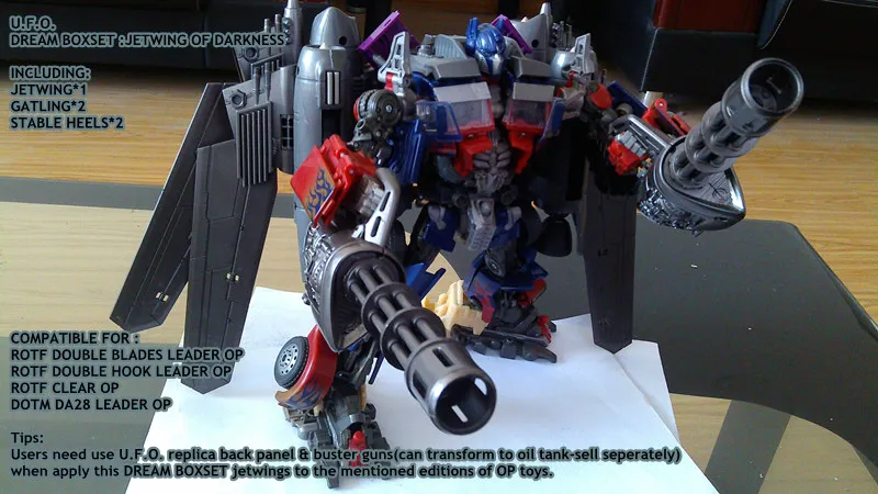 Jetwing of Darking Dream Boxed Set Upgrade Kit | Ufo | Upgrade Kit