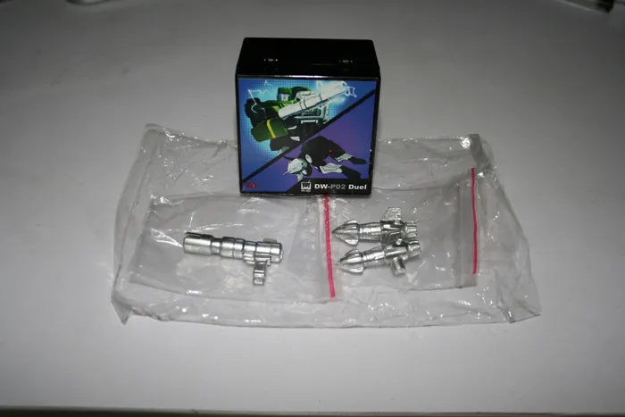 P-02 Duel Hound Dark Silver Gun Upgrade Kit | Dr. Wu | Upgrade Kit