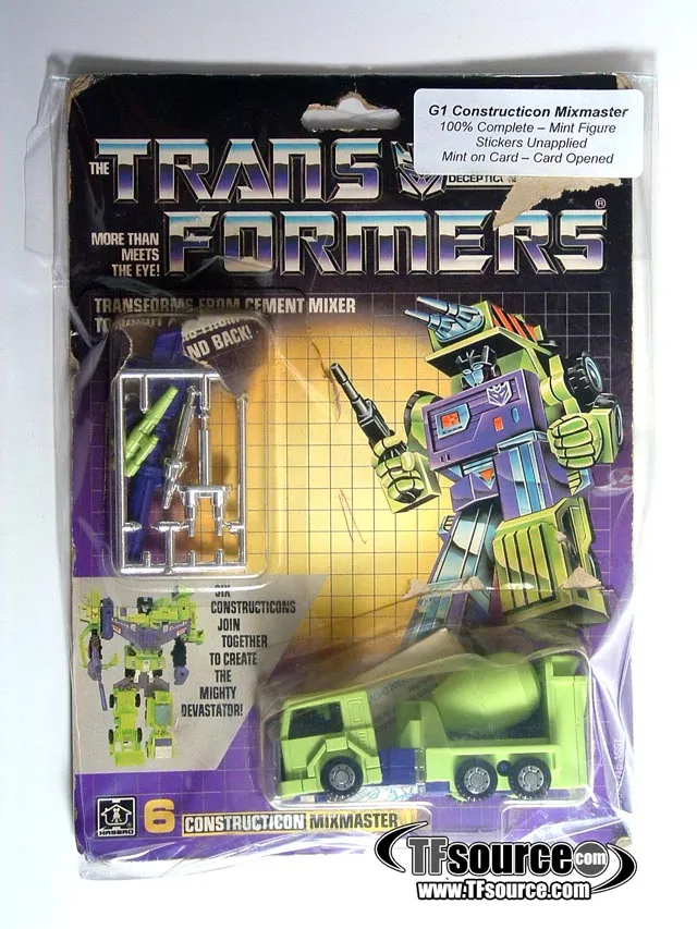 Mixmaster Combinber Vintage Transformers G1