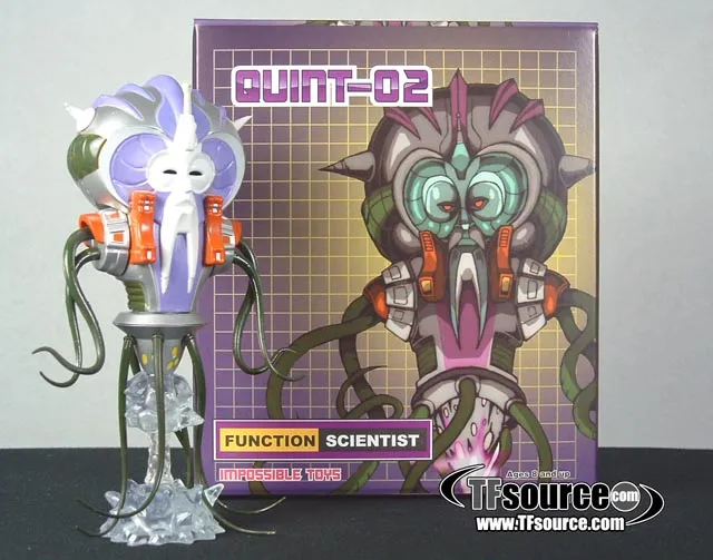 Quint-02 Quintesson Scientist Inquirata | Impossible Toys