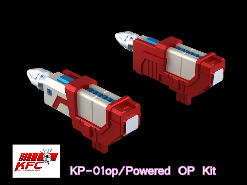 KP-01OP Shoulder and Missile Kit Upgrade Kit for Optimus Prime | Kfc Keiths Fantasy Club | Upgrade Kit