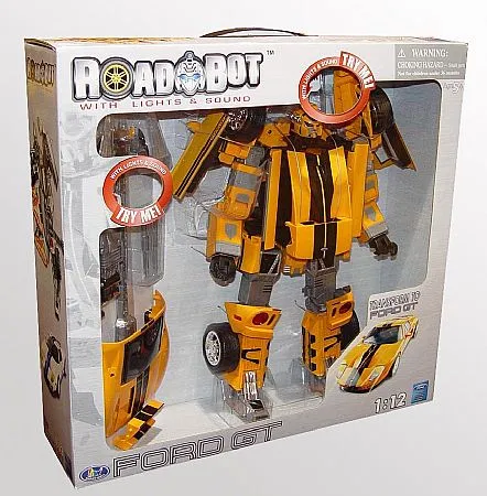 Ford GT 1/12 Scale | Transforming Roadbots Happy Well