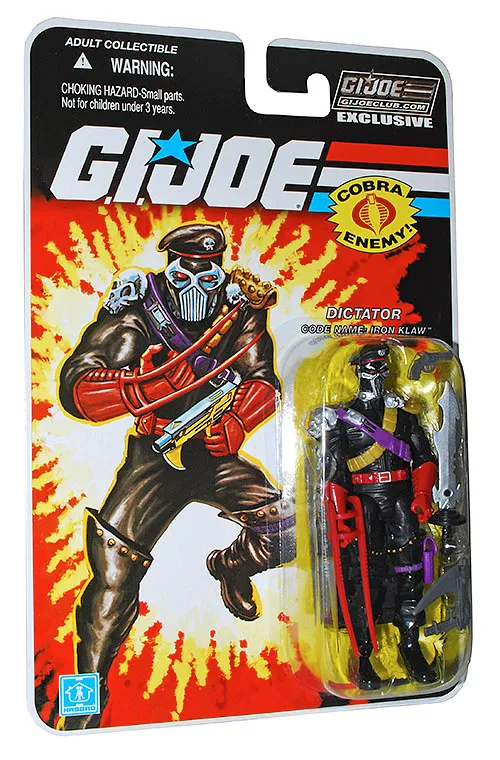 Iron Klaw 3.75-Inch Scale | G.I. Joe Collectors Club Exclusive