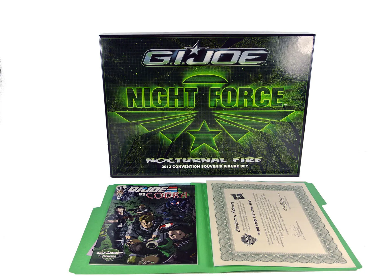 Night Force and Nocturnal Fire Set of 15 3.75-Inch Scale | G.I. Joe Joecon 2013 Convention Exclusive