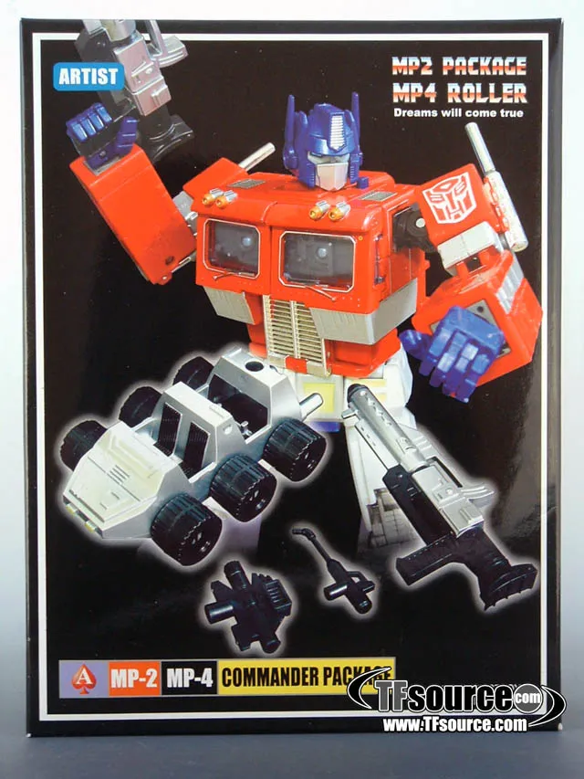MP-04 Rollar & MP-02 Gun Accessory Kit | Transformers Masterpiece