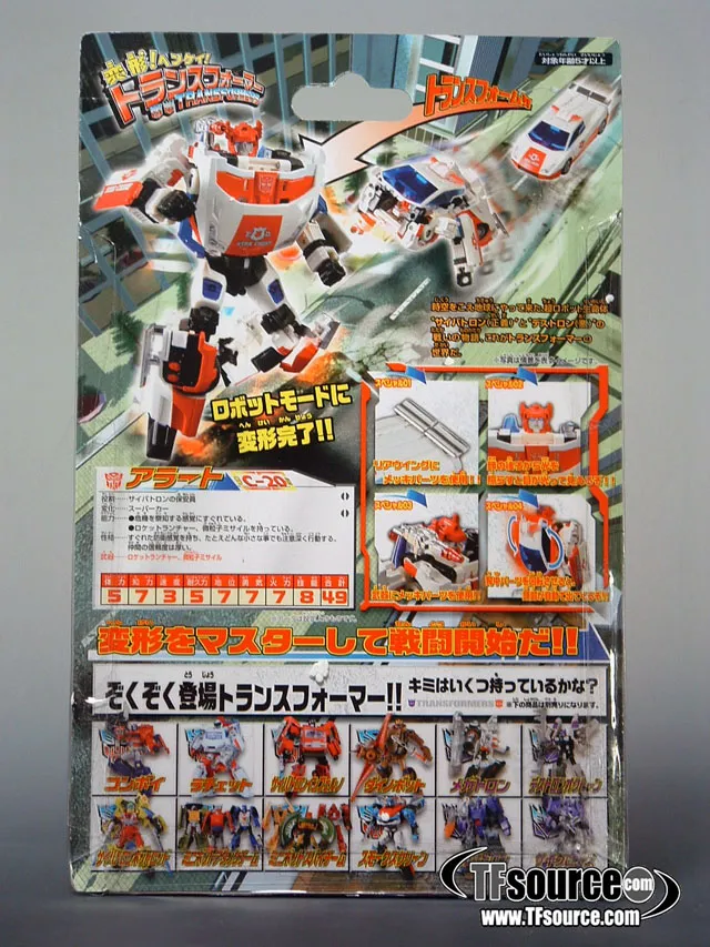 C-20 Red Alert | Transformers Henkei Classics