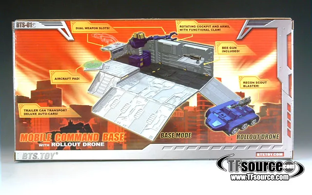 BTS-01S Mobile Command Trailer with Rollout Drone | BTS Toy