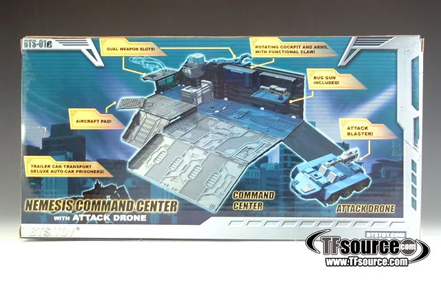 BTS-01B Nemesis Command Trailer with Attack Drone | BTS Toy