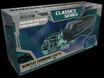 BTS-01B Nemesis Command Trailer with Attack Drone | BTS Toy