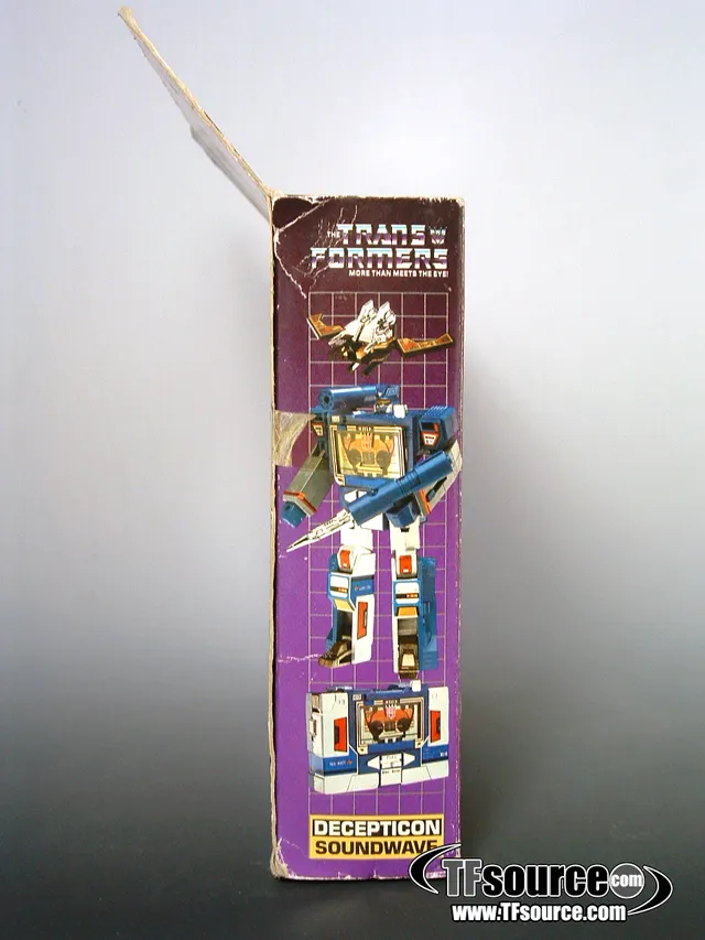 Soundwave with Buzzsaw Laserbeak Ravage MIB