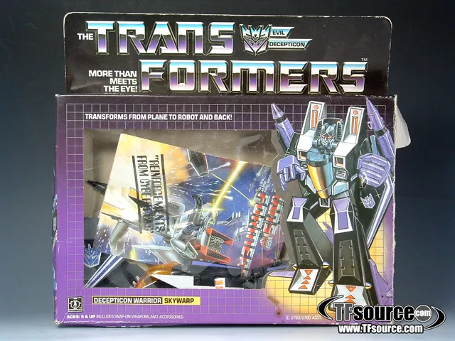 Skywarp Seeker Jet Vintage Transformers G1