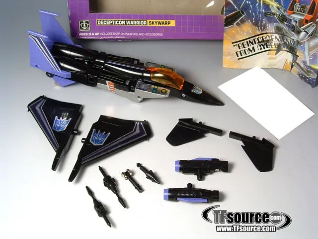 Skywarp Seeker Jet Vintage Transformers G1