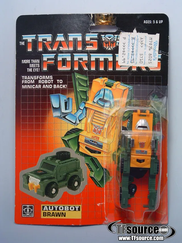 Brawn Minibot Vintage Transformers G1
