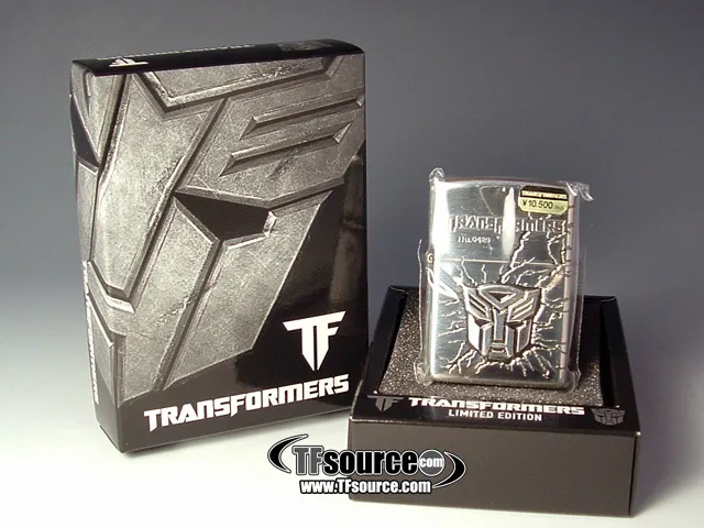 Japanese Exclusive Transformers Zippo Lighter