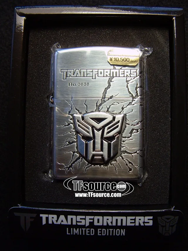 Japanese Exclusive Transformers Zippo Lighter