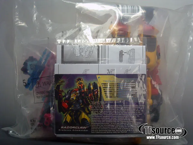 Razorclaw and Elita One Botcon Exclusive | Transformers Convention Botcon 2009