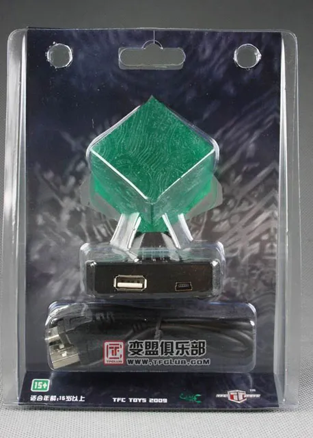 TFC-002R Illuminated Spark Cube and USB Base | TFC Toys