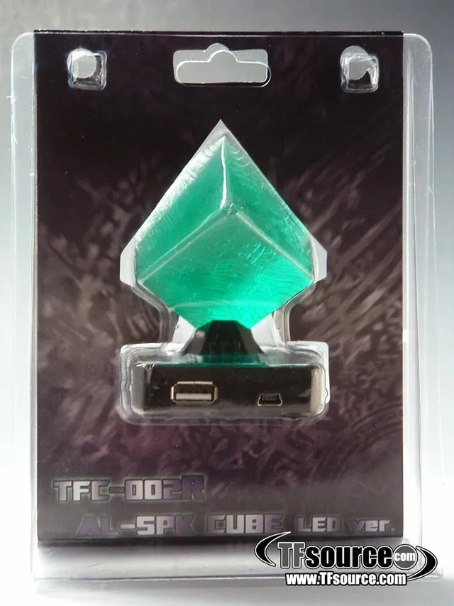 TFC-002R Illuminated Spark Cube and USB Base | TFC Toys
