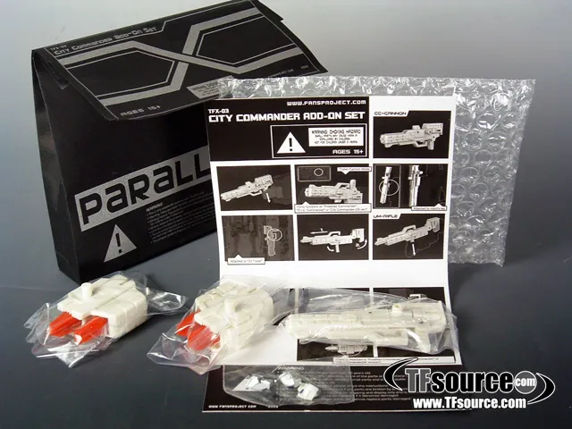 TFX-03 City Commander Gun and Missiles | Fansproject Parallax