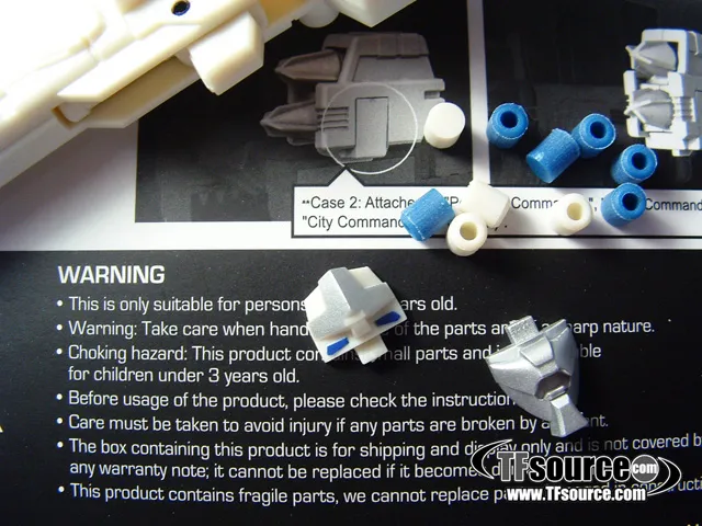 City Commander Trailer set and TFX-03 City Commander Upgrade Kit | Fansproject Parallax