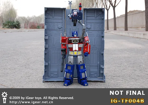 Masterpiece big Trailer Original Colors | Igear Mini Warriors