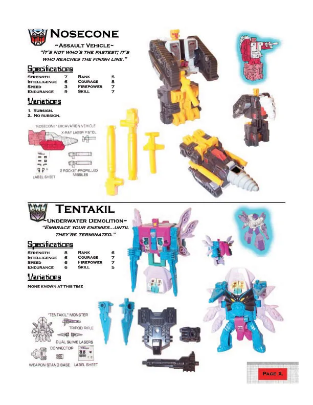 The Transmanual Volume 1 Transformers Guidebook Transformers G1 | Transformers Generation One