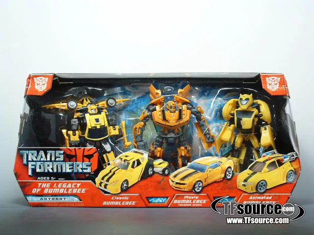 Legacy of Bumblebee 3-piece Boxed Set | Transformers the Movie