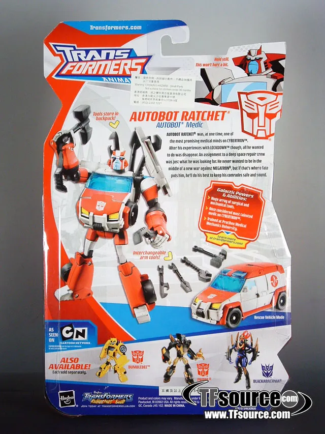 Deluxe Class Autobot Ratchet  | Transformers Animated
