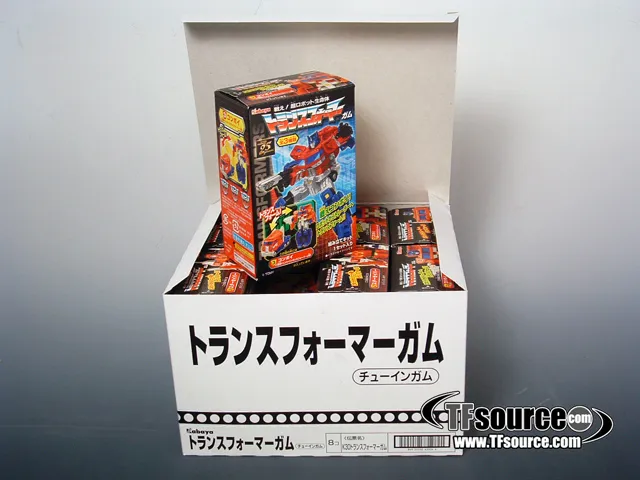 Wave 1 Assorted box of 8 Figures | Transformers Kabaya Candy Kit
