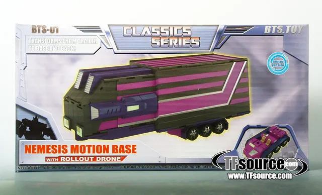 BTS-01 Nemesis Motion Base with Rollout Drone | BTS Toy