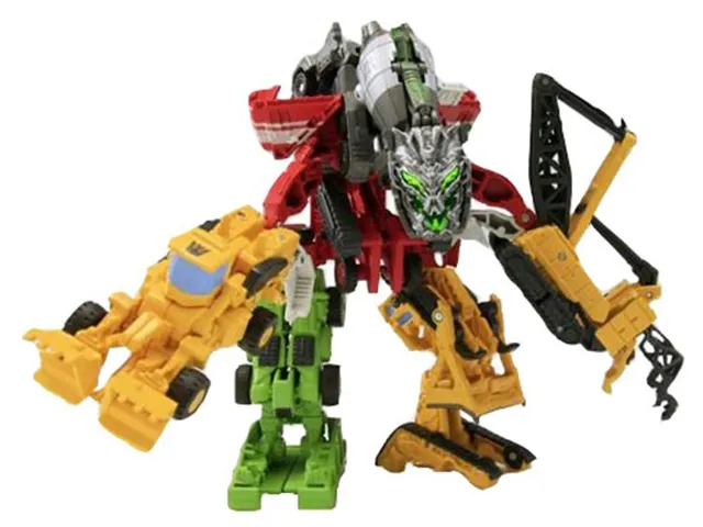 Devastator Movie Color Version Set of 6 | Transformers 2 ROTF Revenge of the Fallen EZ Collection