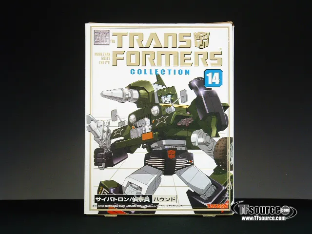 #14 Hound Transformers G1 | the Transformers Collection Book Style Reissue