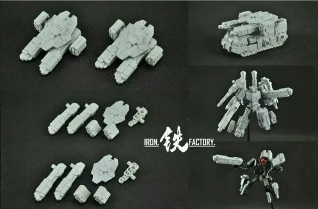 IF-EX02 Turrets and Manacle | Iron Factory | Upgrade Kit