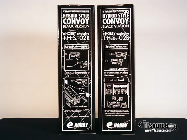 THS-02 Black Version Convoy e-hobby Exclusive | Transformers Hybrid Style