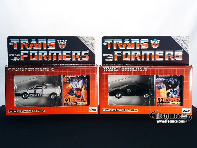 91 Clampdown and 92 Deepcover Set of 2 e-hobby Exclusive | Transformers G1 Collectors Edition