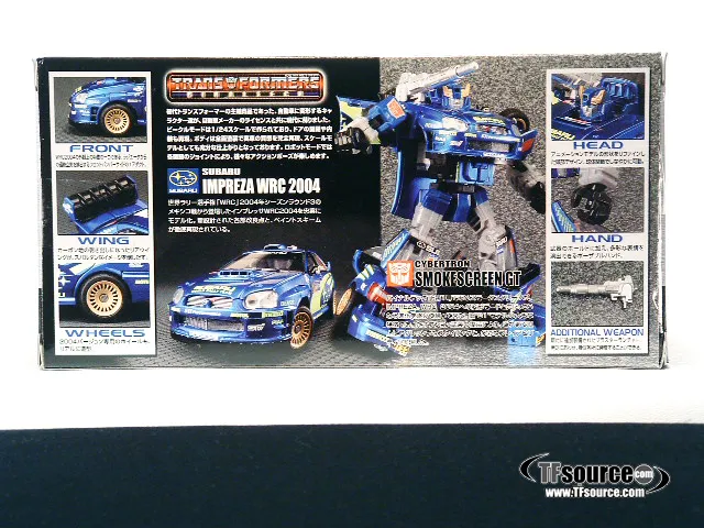 BT-07 Smokescreen #1 | Subaru Impreza WRX | Transformers Binaltech